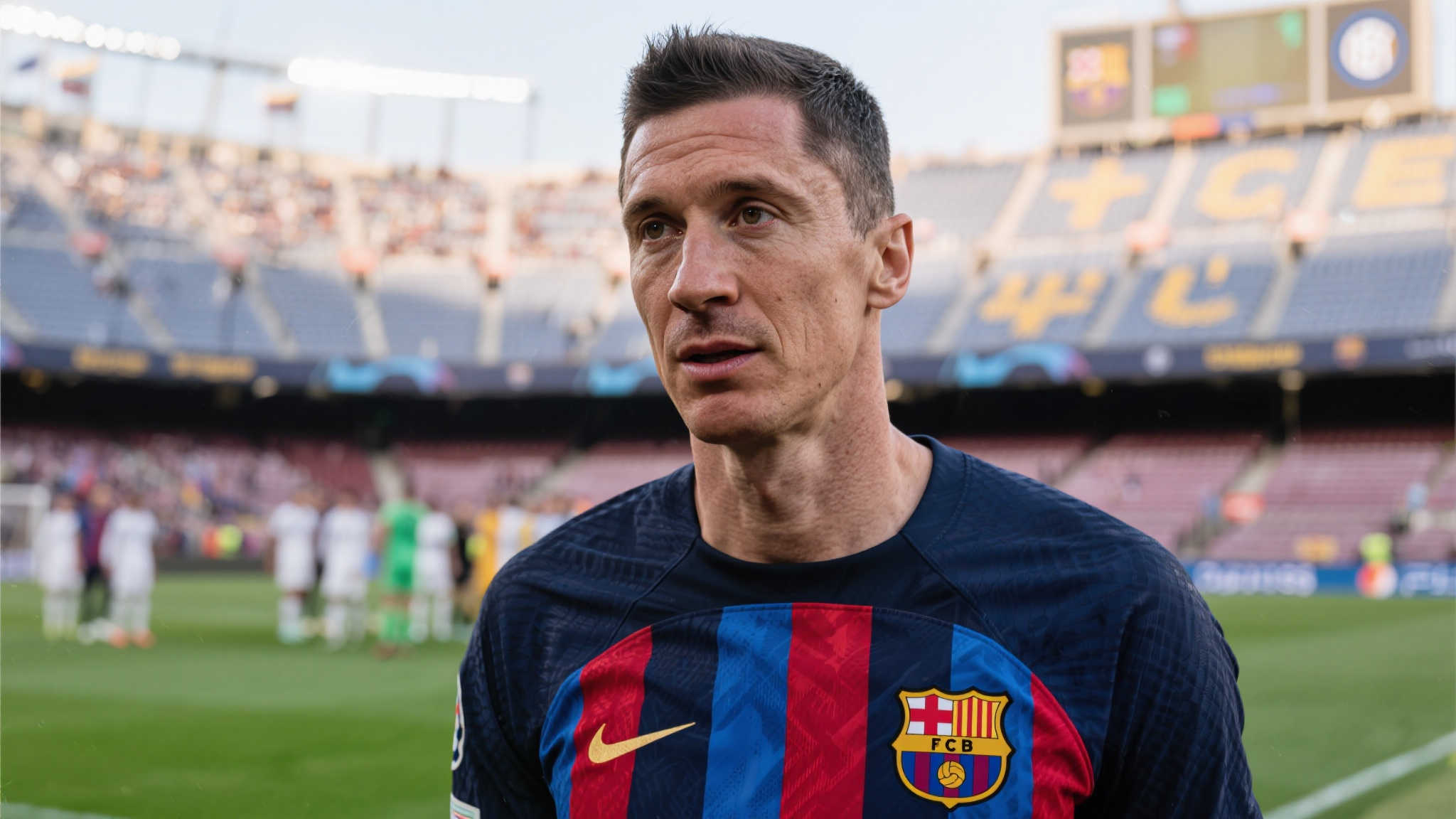 莱万：阵容齐整时，巴萨有能力掀翻国米